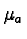 $\mu_a$